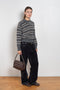 and daughter edith stripe polo grey