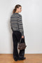 and daughter edith stripe polo grey