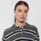 and daughter edith stripe polo grey
