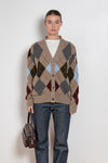 Argyle Cardigan