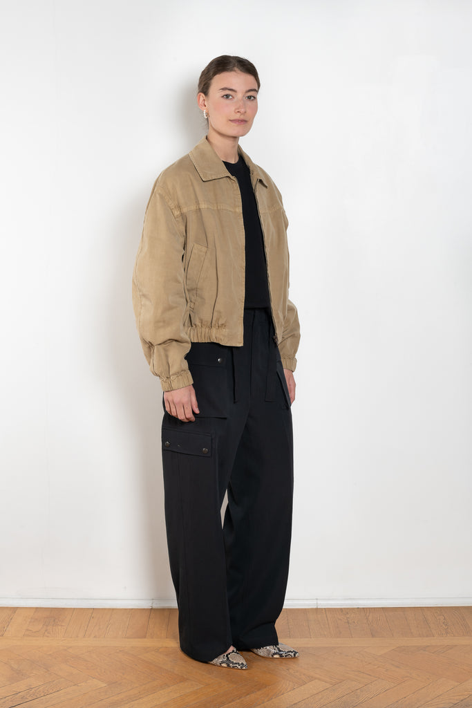Gabardine Blouson