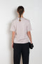 The Pima Cotton Tee by Auralee is a relaxed tshirt in a high quality pima cotton