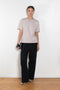 The Pima Cotton Tee by Auralee is a relaxed tshirt in a high quality pima cotton