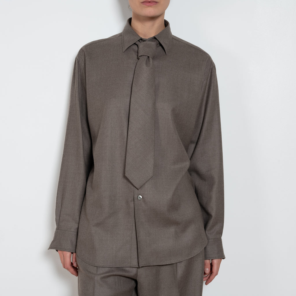 auralee boatneck rib stripe