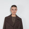 auralee peacoat brown