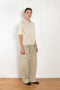 The Polo Shirt by Auralee is a high gauge picqué knit with polo details