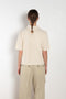 The Polo Shirt by Auralee is a high gauge picqué knit with polo details