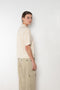 The Polo Shirt by Auralee is a high gauge picqué knit with polo details