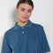 The Polo Shirt by Auralee is a high gauge picqué knit with polo details