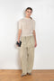The Lightweight Cargo Pants by Auralee is a relaxed trouser in a lightweight cotton and wool blend with cargo details