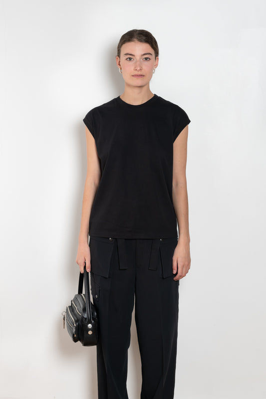The Tank Top by Auralee is a relaxed tank top in a soft cotton with a clean drape