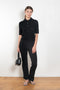The Jersey Cropped Leggings by Bite are fitted, pull-on trousers designed with a cropped, slightly flared leg