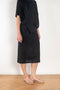 The Moon Sheer Skirt by Bite is is crafted from luxurious fine cotton jersey crepe featuring a minimalistic elasticated waistband, offering a clean straight silhouette