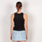 Logo Tank top coperni in black