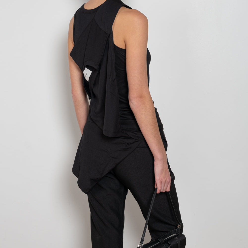 coperni jersey wrap pants