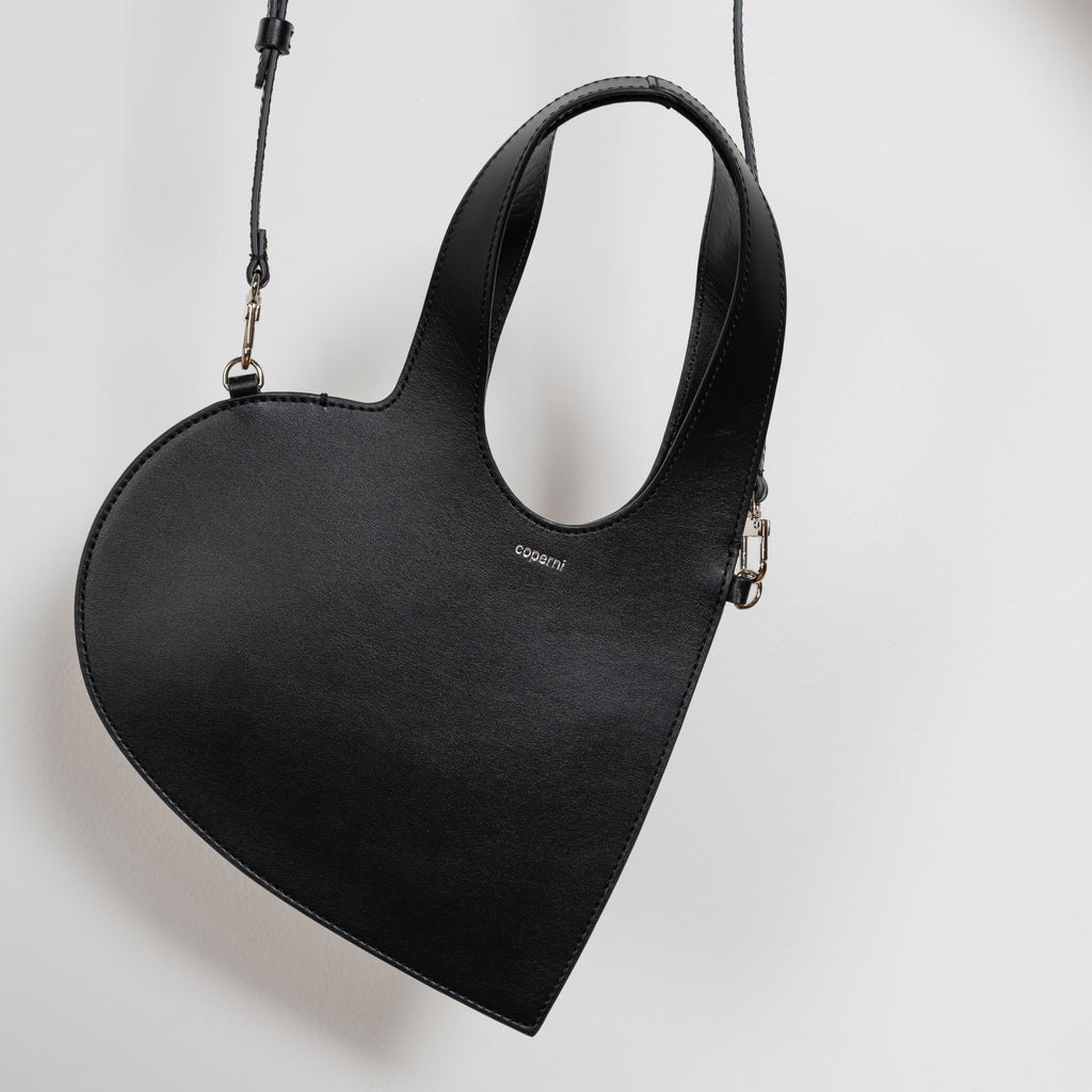 coperni mini heart tote bag