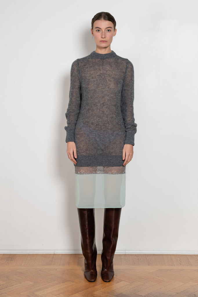 coperni multi layered pullover dress