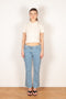 cropped denim 01 flare pants magda butrym