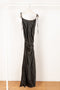 satin dress 989 black acne studios