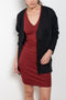 The Dewi Dress by Flore Flore is a fitted crew neck tank dress with a double stitched cut-off seam on the back.