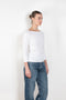 The Steffi Tee by Flore Flore is a classic boat neck tee with a 3/4 sleeve