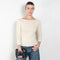 The Steffi Tee by Flore Flore is a classic boat neck tee with a 3/4 sleeve