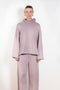 The Sweatshirt 1746 by GAUCHERE is a loose turtle sweater&nbsp;in a beautiful ash lilac