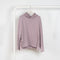 The Sweatshirt 1746 by GAUCHERE is a loose turtle sweater&nbsp;in a beautiful ash lilac