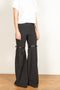 hybrid flare trousers black coperni