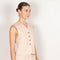 iba vest cream rose loulou studio