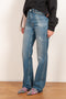 The Regular Jeans 1977 by Acne Studios is a relaxed 5 pocket denim with a high waist, bootcut leg and regular length