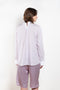The Celeste Reversed Shirt by Julie Kegels is a inverted mens shirt with strings in the sleeves