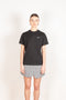 logo boxy tshirt black coperni