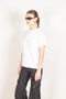 logo boxy tshirt optic white coperni