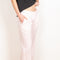 low rise tailored trousers pink coperni