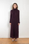 The Ailina Dress by LISA YANG is a fine knit cashmere maxi dress with a turtle neck