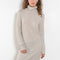 The Ailina Dress by LISA YANG is a fine knit cashmere maxi dress with a turtle neck