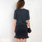 The Cecelia Pointelle Sweater by Lisa Yang is a fine knit cashmere top with a round neck and pointelle detailing