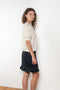 The Kenzie Sweater by Lisa Yang is a softly voluminous cable knit top in a delicate silk cashmere blend.