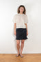 The Kenzie Sweater by Lisa Yang is a softly voluminous cable knit top in a delicate silk cashmere blend.