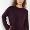 The Kristy Sweater by Lisa Yang is a 5 gauge cashmere relaxed knit with a longline silhouette and crewneck crafted in a heavy knit cashmere with a textured hand feel