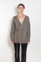 The Laurina Wrap Cardigan is a refined and feminine cashmere knit wrap cardigan with a tied waist