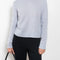 The Mira Sweater by Lisa Yang is a round neck sweater in a soft textured cashmere silk blend with a light and lofty hand feel.