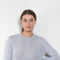 The Mira Sweater by Lisa Yang is a round neck sweater in a soft textured cashmere silk blend with a light and lofty hand feel.