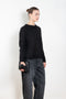 The Mira Sweater by Lisa Yang is a round neck sweater with a fitted silhouette in a soft textured cashmere silk