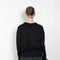 The Mira Sweater by Lisa Yang is a round neck sweater with a fitted silhouette in a soft textured cashmere silk