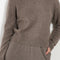The Mira Sweater by Lisa Yang is a round neck sweater in a soft textured cashmere silk blend with a light and lofty hand feel