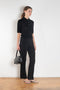 The Masy Polo Sweater by Lisa Yang is a polo sweater with a relaxed fit in a soft textured cashmere silk blend