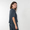 The Cila Tee by LISA YANG is a fine knit cashmere t-shirt with a classic round neck and rolled trim edges