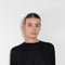 The Angus Sweater by Loulou Studio is fine cashmere knit with a round neck and effortless body, the perfect layering piece.